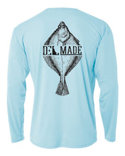 Load image into Gallery viewer, DEL Made Performance UV SPF+50 Flounder Shirt
