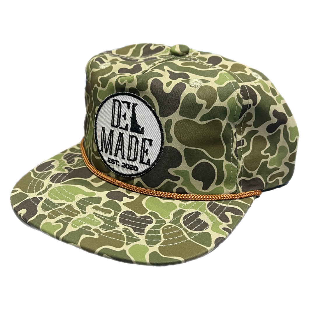 DEL Made Duck Camo Rope Hat